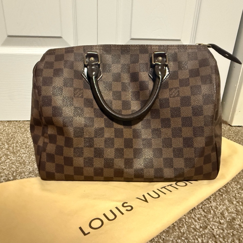 Louis Vuitton Speedy 30 Damier Ebene